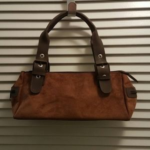 NWOT Brown Suede Purse